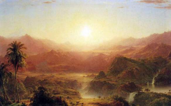 The Andes of Ecuador by Frederick Edwin Church
